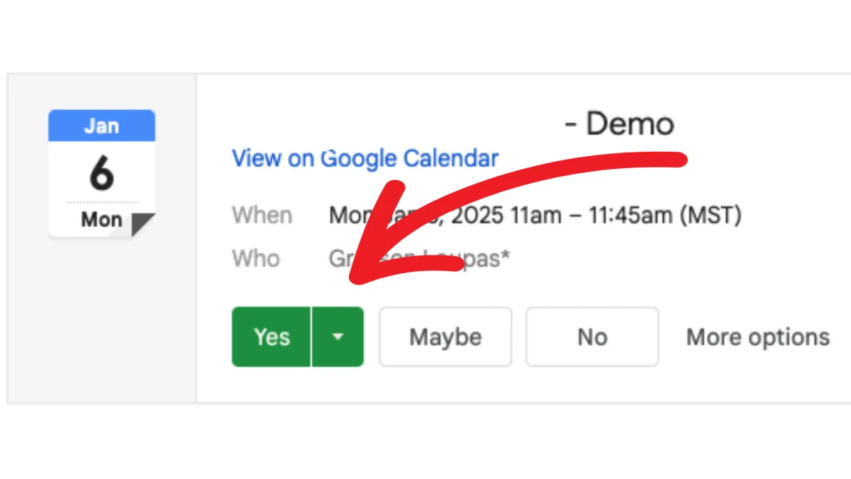 Calendar Screenshot